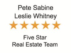 Pete Sabine & Leslie Whitney - Five Star Real Estate Team
